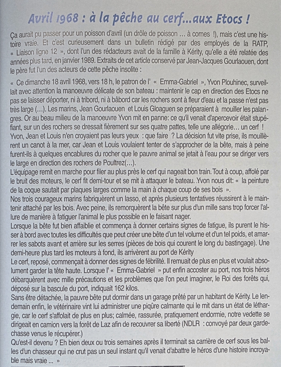Article cerf